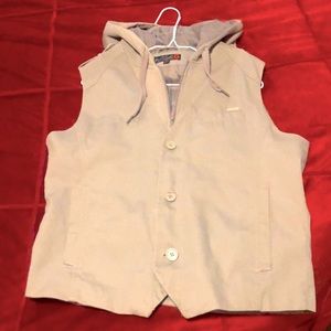 Guess Sleeveless Dress/Vest Hoodie